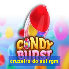 cruzeiro do sul rgm